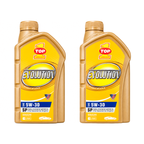2 Aceites De Motor Top1 Sintético 5w-30 Para Carros Pickups