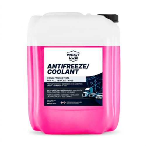 Anticongelante Rosa Para Todo Tipo De Autos Listo Para Usar 20 Lt.