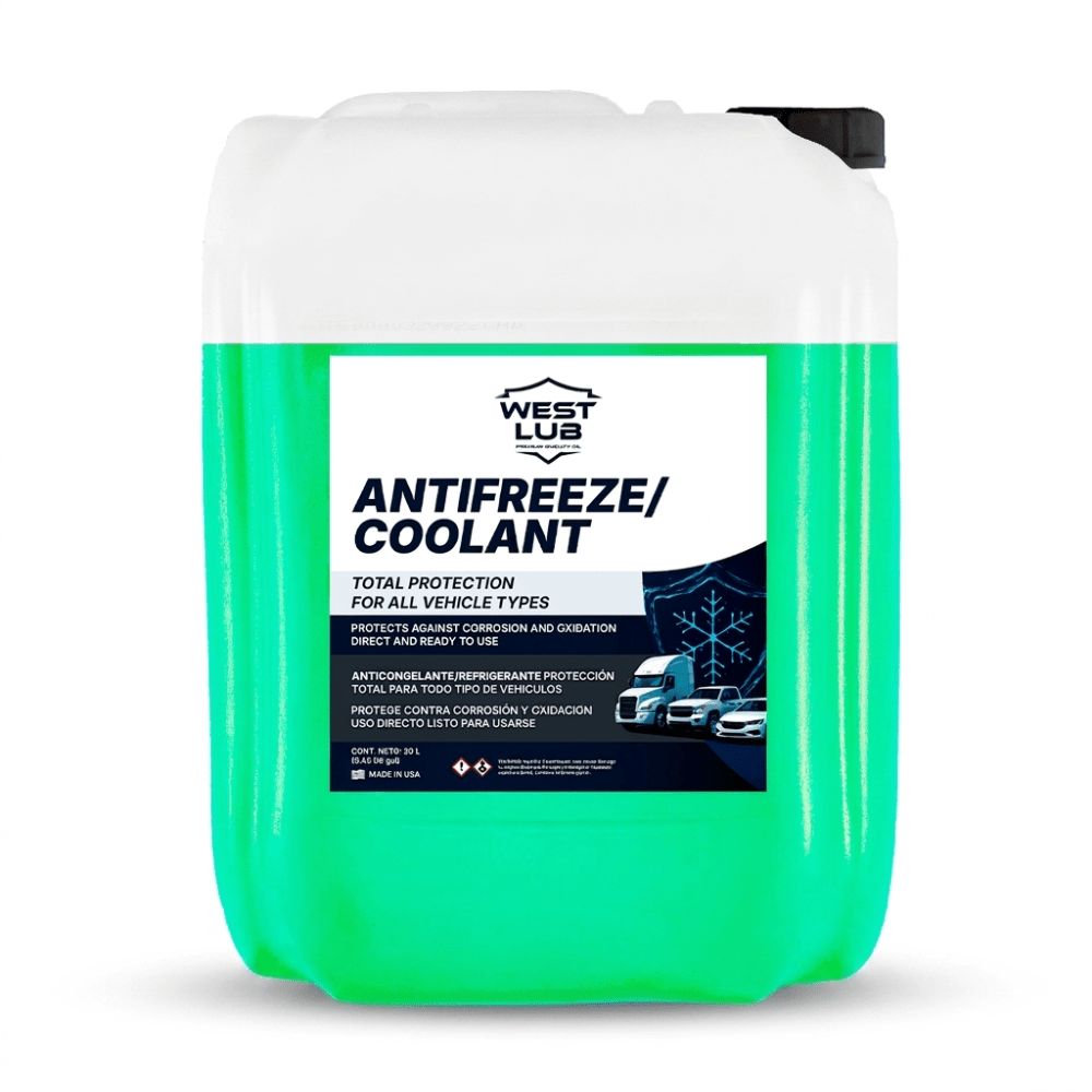 Anticongelante Verde Para Todo Tipo De Autos Listo Para Usar 20lt