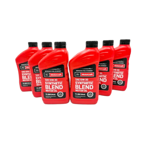 Aceite 10w30 Syntetic Blend 6 Pz Para Vehiculos A Gasolina