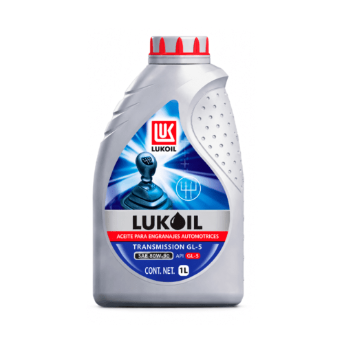 Aceite De Transmisión Lukoil Api Gl-5 Sae 80w-90 1 Litro