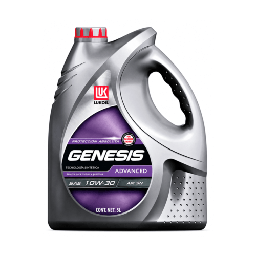 Aceite Mineral Para Motor 10w30 Api Sn Lukoil 5 Litros