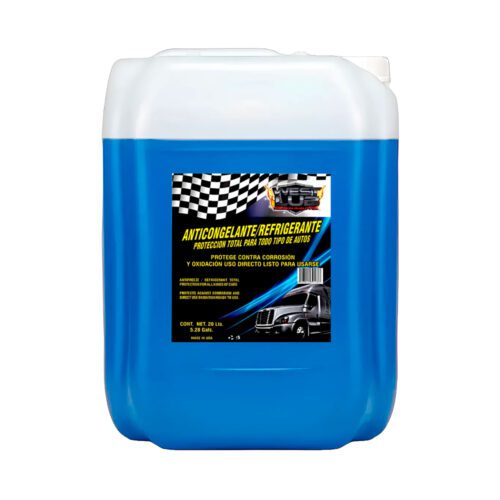 Anticongelante Para Todo Tipo De Autos Listo Para Usar 20lt