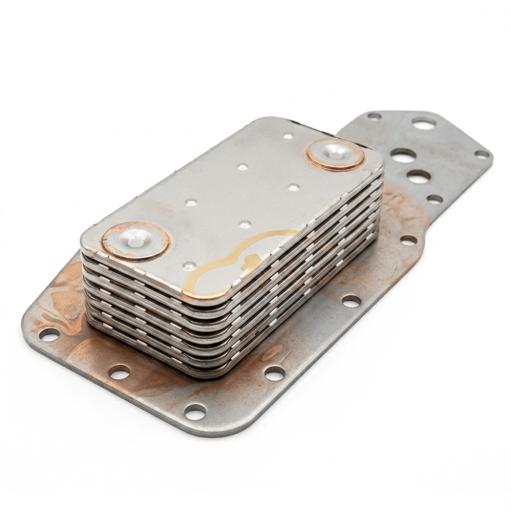 Enfriador De Aceite Cummins 6bt 5.9 3921558 (7 Placas)