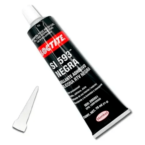 Formador De Juntas Loctite Silicón Rtv Negro De 70 Ml