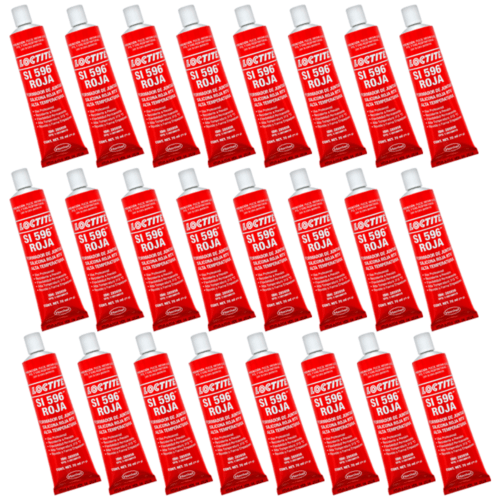 Formador De Juntas Loctite Silicón Rtv Rojo De 70 Ml 24pz