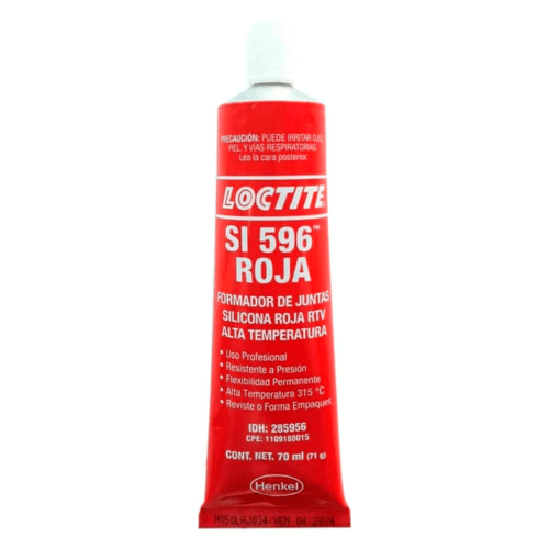 Formador De Juntas Loctite Silicón Rtv Rojo De 70 Ml