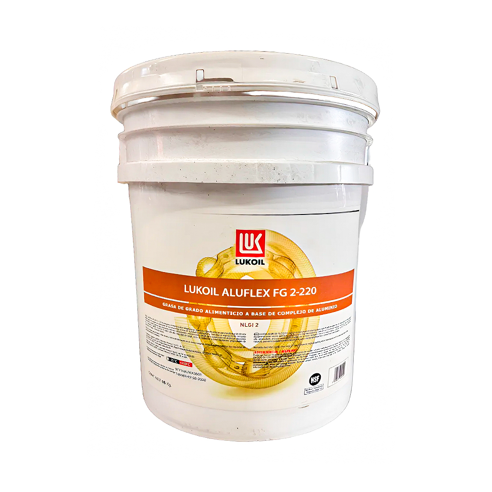 Grasa Grado Alimenticio Base Complejo Aluminio 16 Kg Lukoil