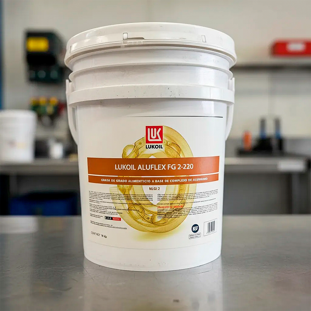 Grasa Grado Alimenticio Base Complejo Aluminio 16 Kg Lukoil - Imagen 3