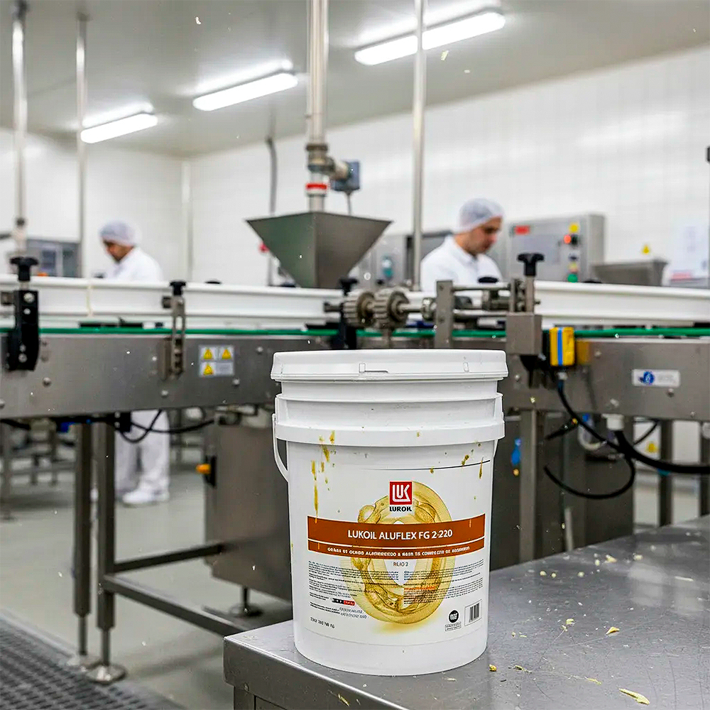 Grasa Grado Alimenticio Base Complejo Aluminio 16 Kg Lukoil - Imagen 2