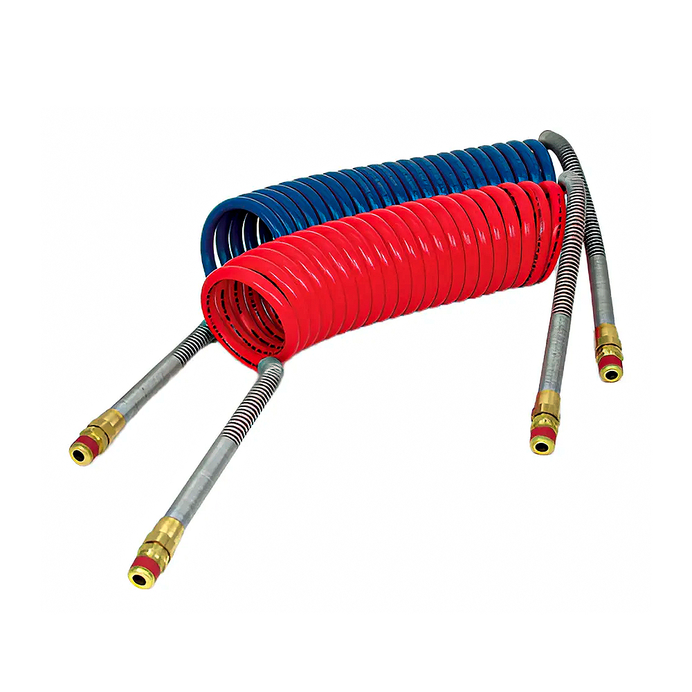 Juego De Mangueras Para Frenos De Aire Azul Y Roja 15 Pies