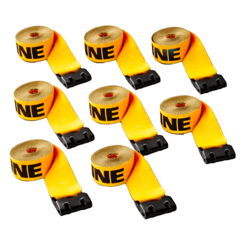 Kinedyne Banda De Sujeción Técnico De 4 Con Gancho Plano 8pz