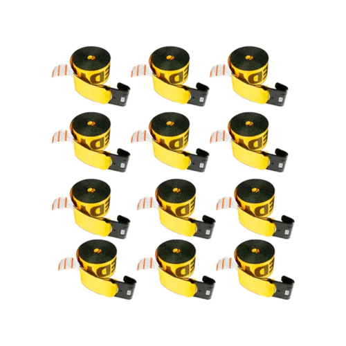 Kinedyne Banda De Sujeción Técnico De 4 Con Gancho Plano X12