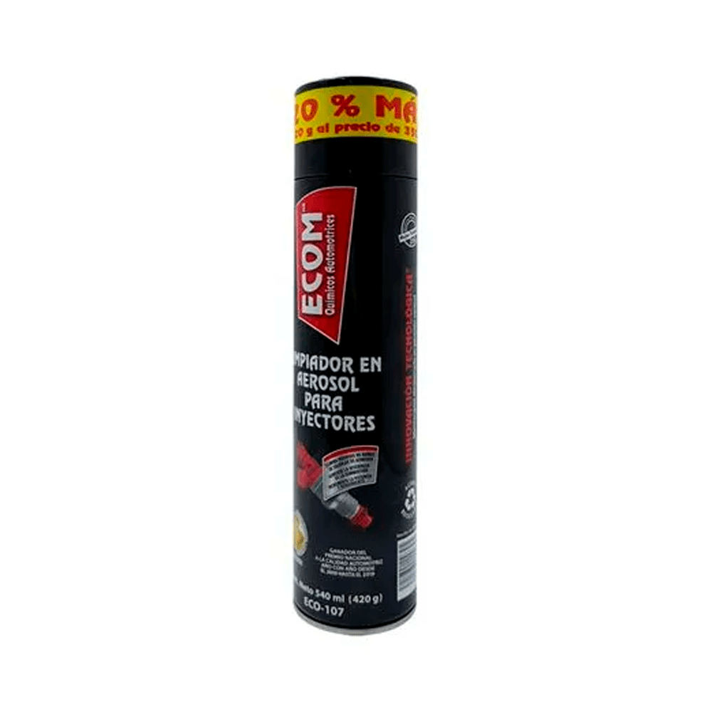 Limpiador Líquido Inyectores Aerosol Ecom 540 Ml