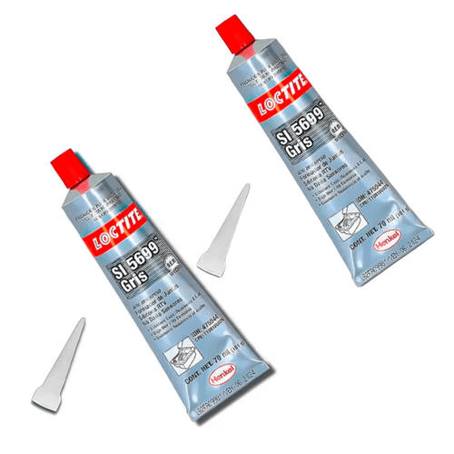 Loctite Formador De Juntas 5699 Silicón Gris Tubo 80ml 2 Pz.