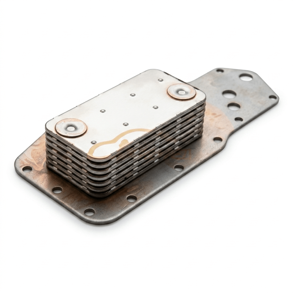 Enfriador De Aceite Cummins 6bt 5.9 3921558 (7 Placas)