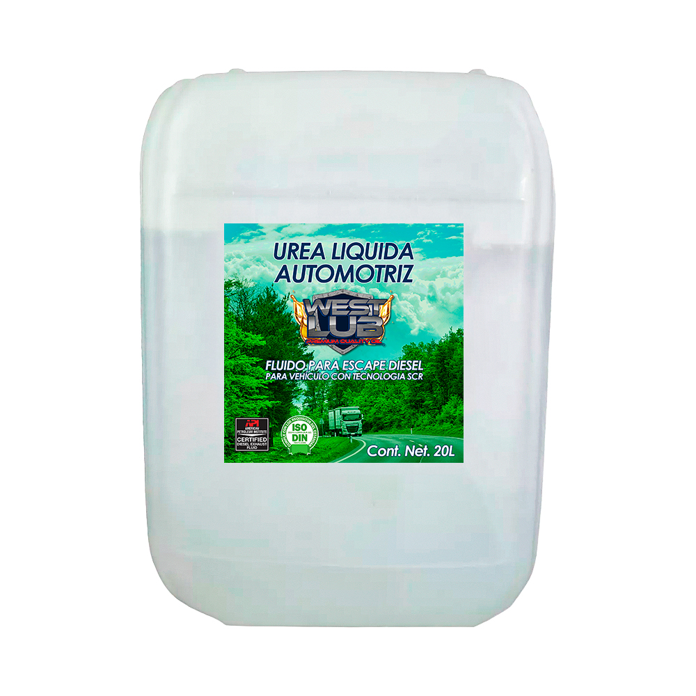 Urea Liquida Automotriz West Lub Garrafa De 20 Litros